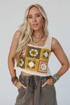 Fair And Square Crochet Top