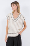 Knitted Sweater Vest