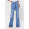 VERVET by Flying Monkey - SUPER HIGH RISE WIDE LEG JEAN _V2680 - j5barmercantile