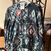 Lightweight Aztec Hoodie - j5barmercantile