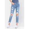 Skeeter Jean - Distressed Boyfriend Jean - j5barmercantile